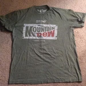 Mountain Dew savvy shirt